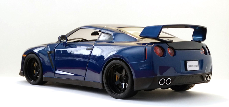 Illustration for article titled Fast & Furious Nissan GT-R (R35) by Jada (1/18)